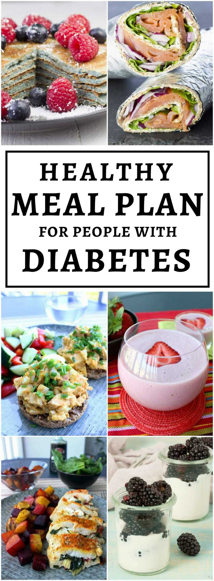 Healthy Diabetic Dinners
 Diabetic Meal Plan Example