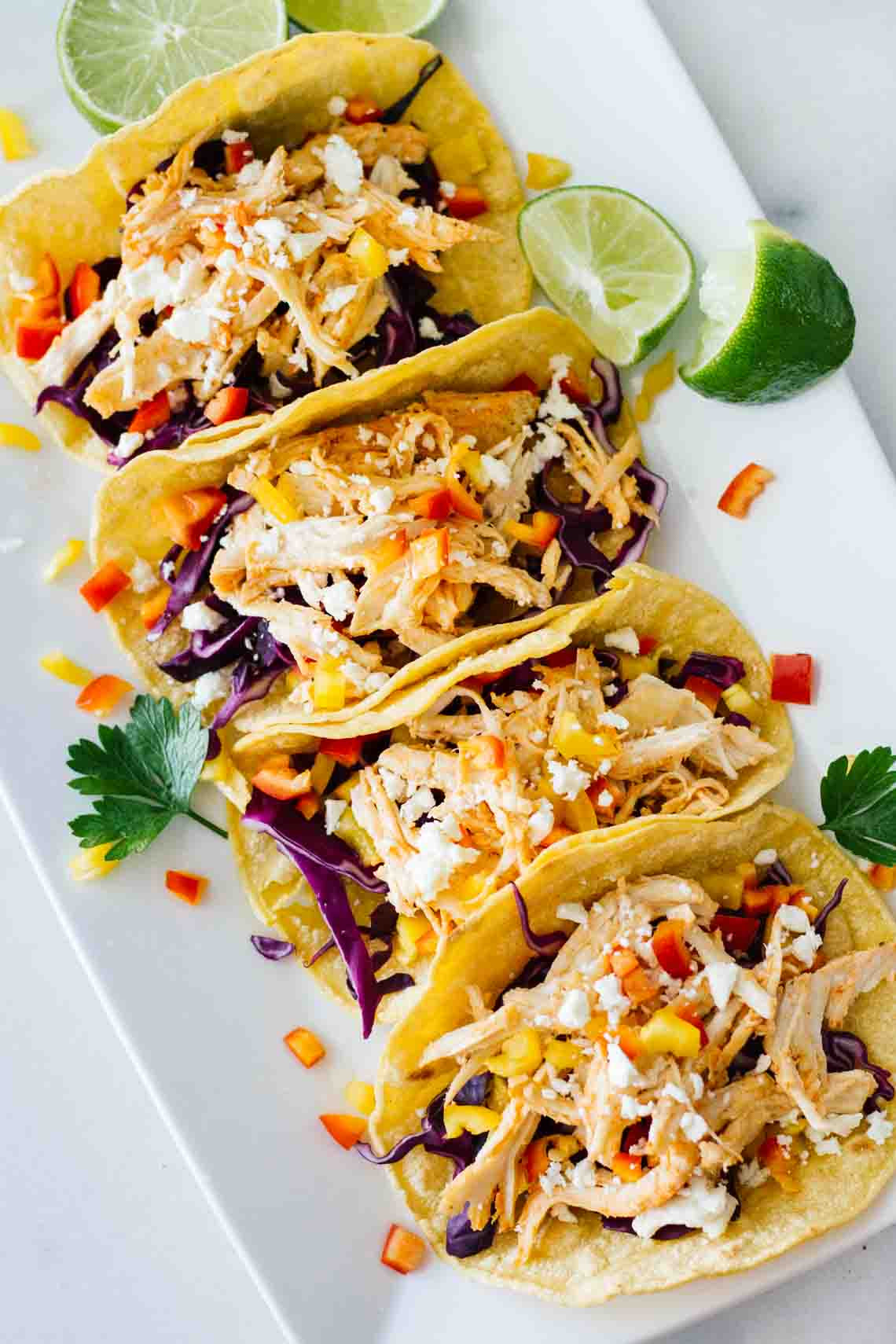 Healthy Dinners To Make
 Healthy Sriracha Shredded Chicken Tacos Jar Lemons