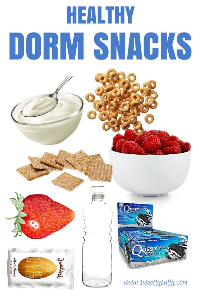 Healthy Dorm Room Snacks
 College Healthy Snacks Dorm Sweetly Sally