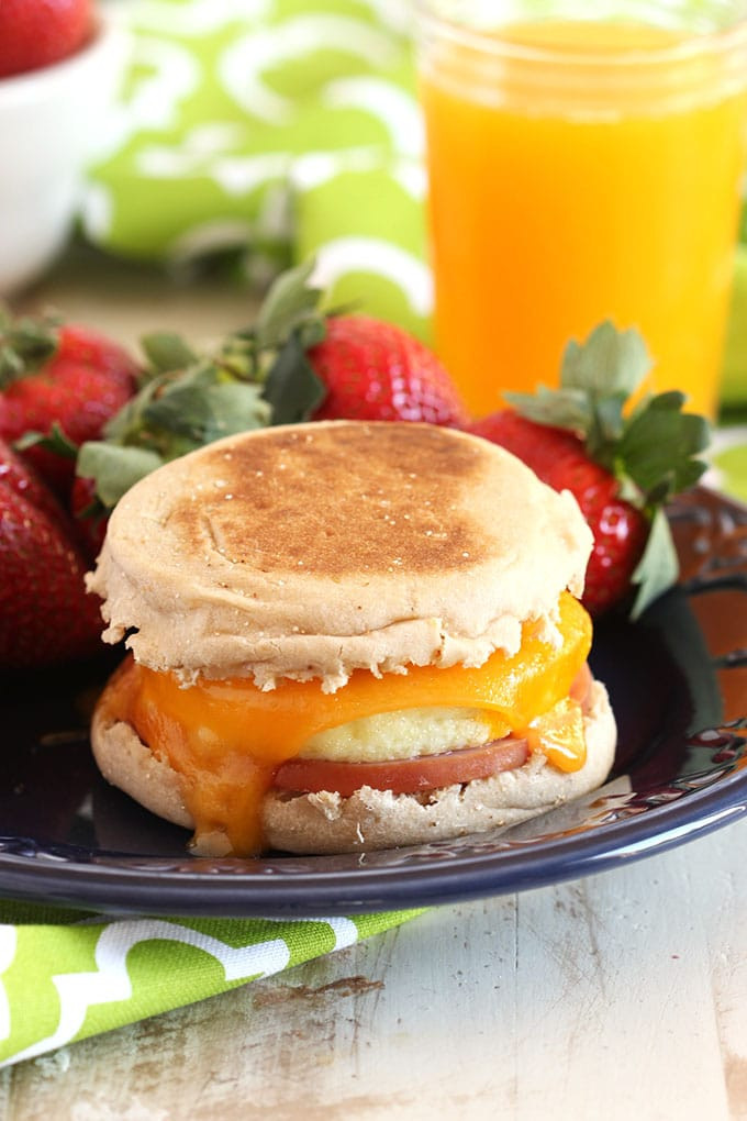 Healthy Drive Thru Breakfast
 Make Ahead Freezer Breakfast Sandwiches Video The