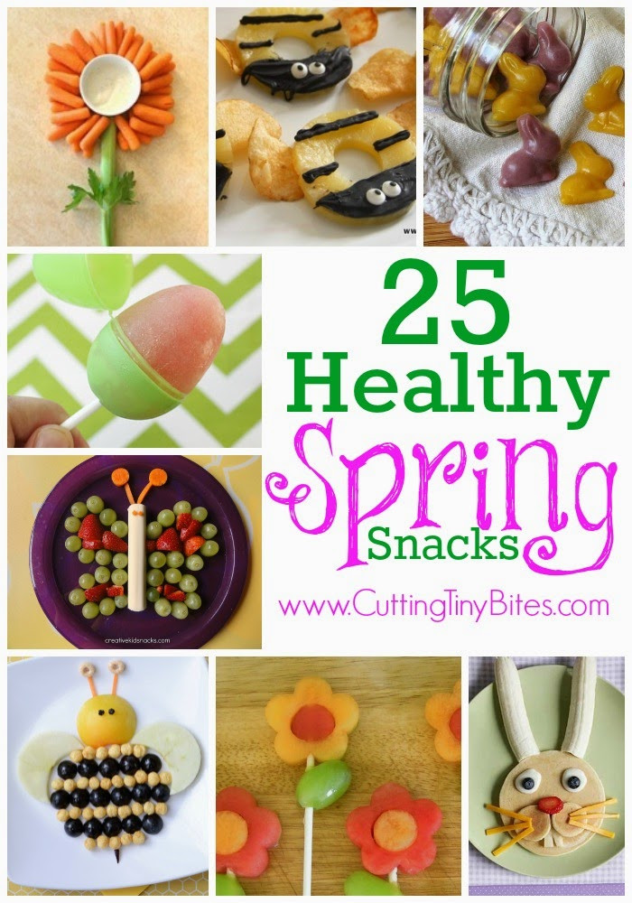 Healthy Easter Snacks
 25 Healthy Spring & Easter Snacks