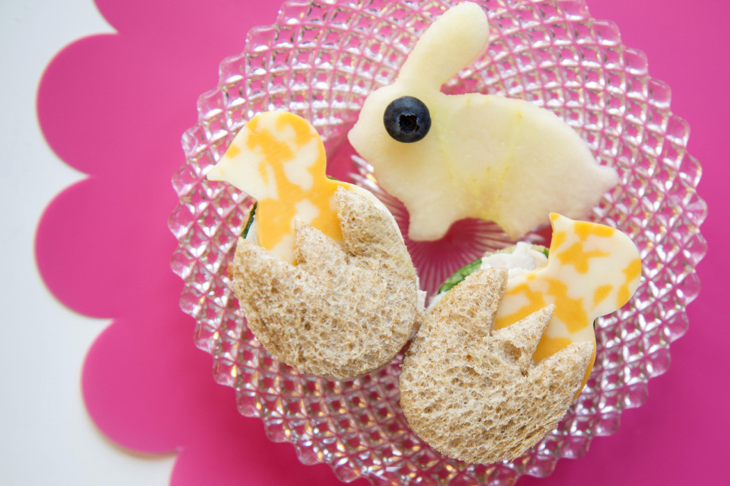 Healthy Easter Snacks
 Healthy Easter treats for kids Chick Egg mini sandwich