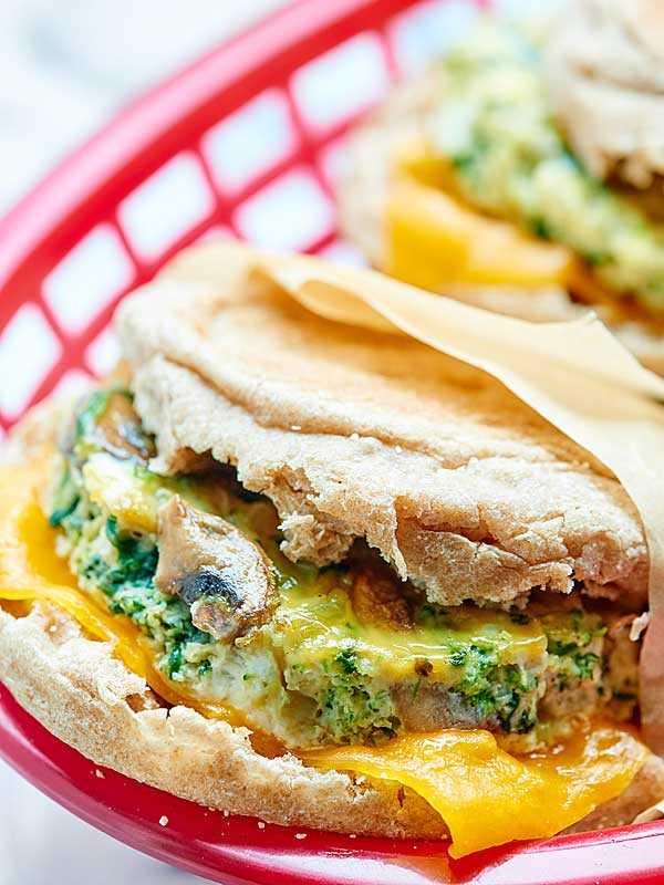 Healthy Egg Breakfast Sandwich
 Healthy Breakfast Sandwich Make Ahead Option