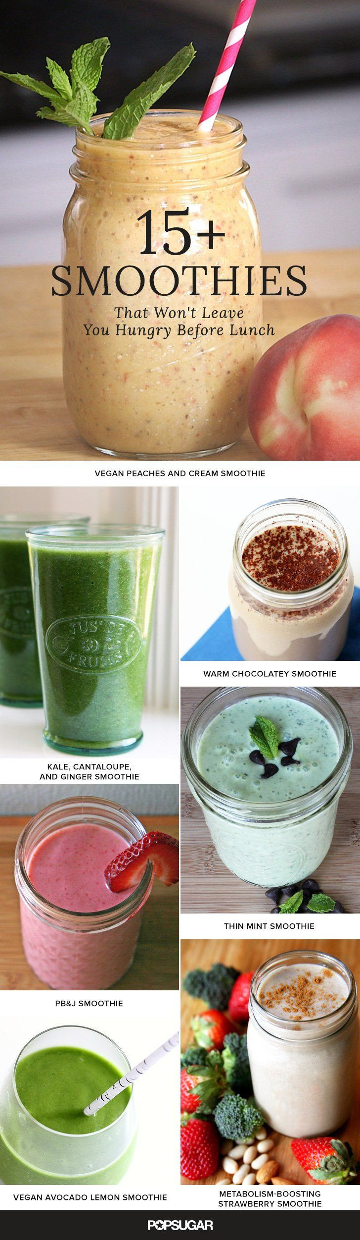Healthy Filling Smoothies
 Best 25 Breakfast smoothies ideas on Pinterest