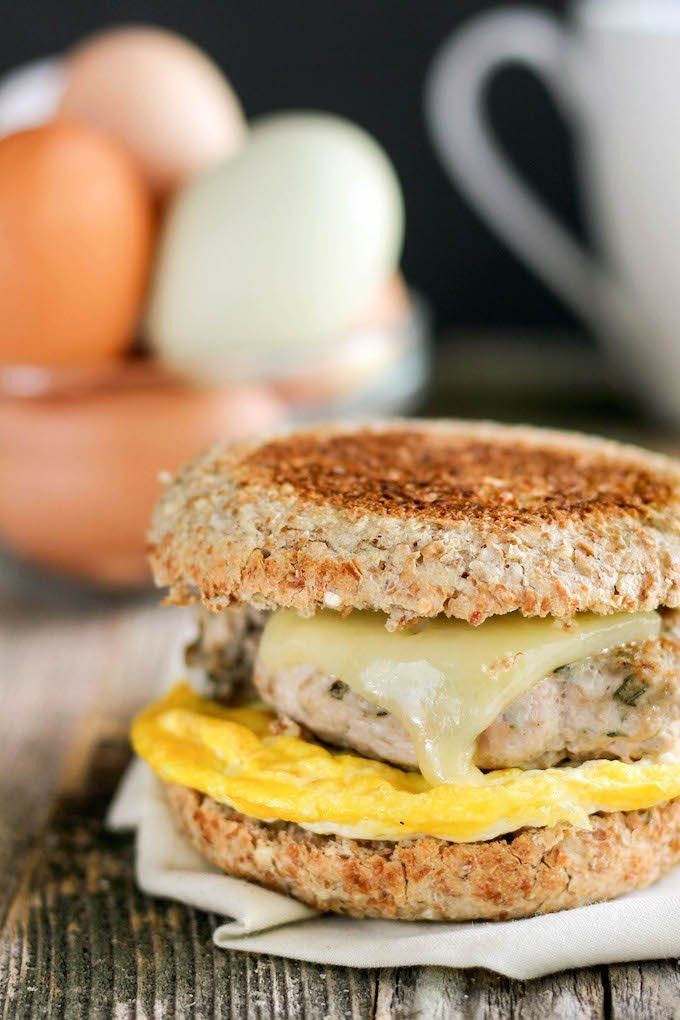 Healthy Freezer Breakfast Sandwiches
 Healthy Freezer Friendly Breakfast Sandwiches