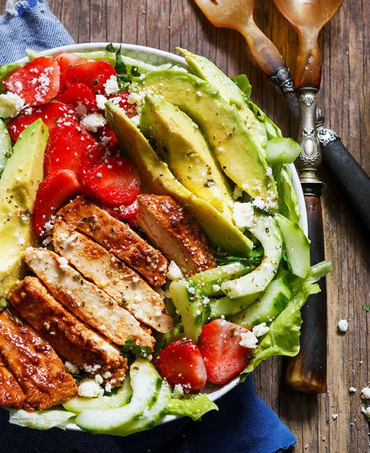 Healthy Grilled Chicken Salad Recipe
 Easy Lunch recipe Ideas — Eatwell101