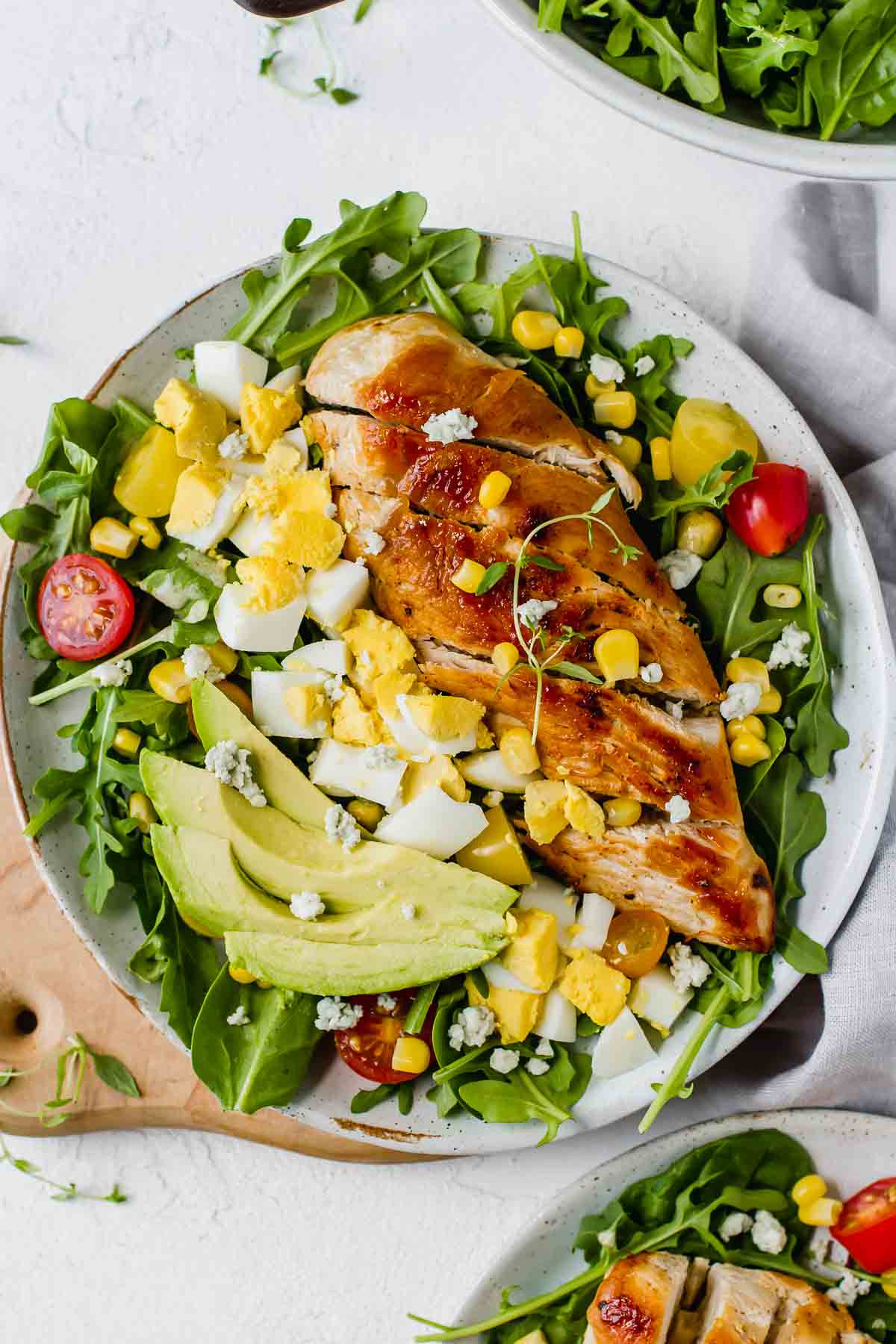 Healthy Grilled Chicken Salad Recipe
 Healthy Chicken Cobb Salad Recipe Jar Lemons