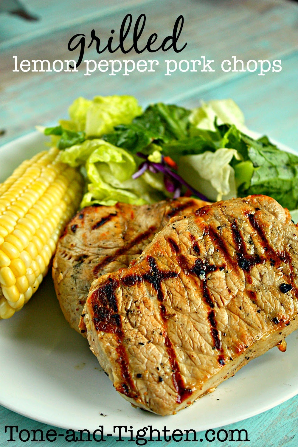 Healthy Grilled Pork Chops
 Healthy Grilled Lemon Pepper Pork Chops Recipe