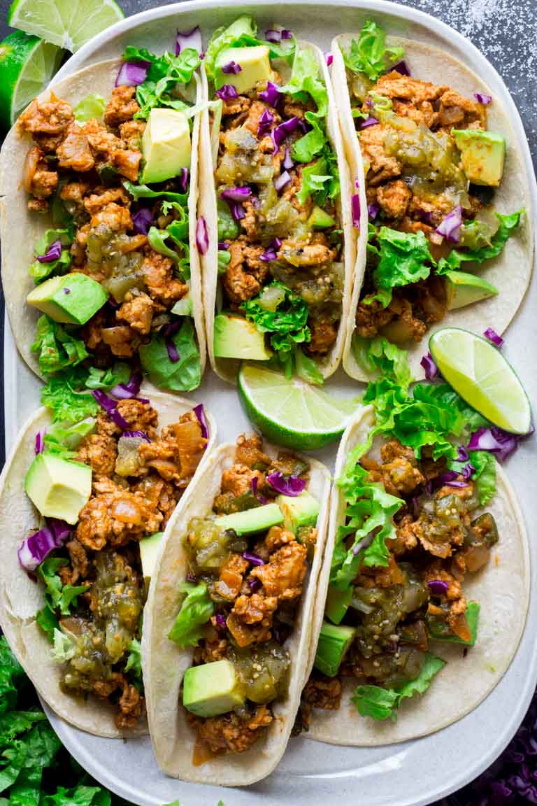 Healthy Ground Pork Recipes
 20 minute ground chicken tacos with poblanos Healthy