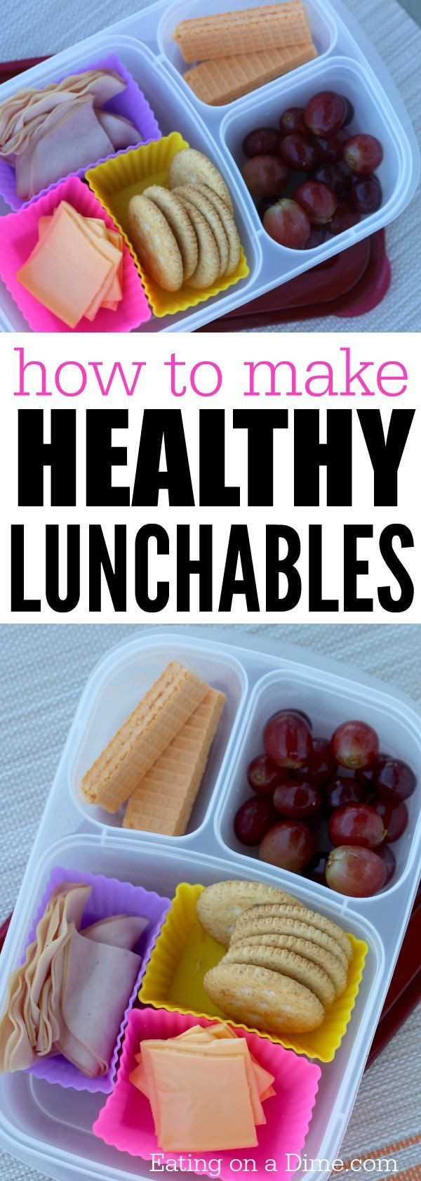 Healthy Homemade Lunches
 How to make Healthy Lunchables Homemade lunchables