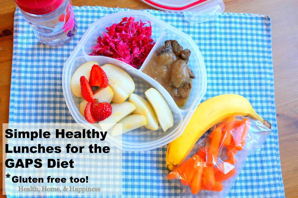 Healthy Homemade Lunches
 Healthy Homemade Lunches for the School Lunchbox GAPS