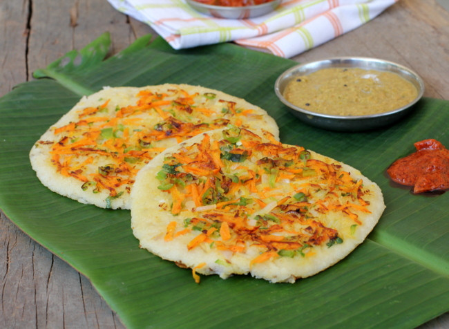 Healthy Indian Breakfast Recipes
 Oats Uthappam Healthy breakfast recipe with oats for kids