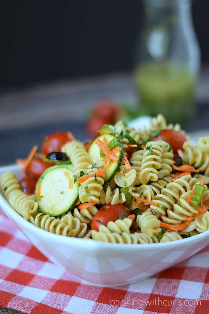 Healthy Italian Recipes
 Healthy Italian Pasta Salad Cooking With Curls