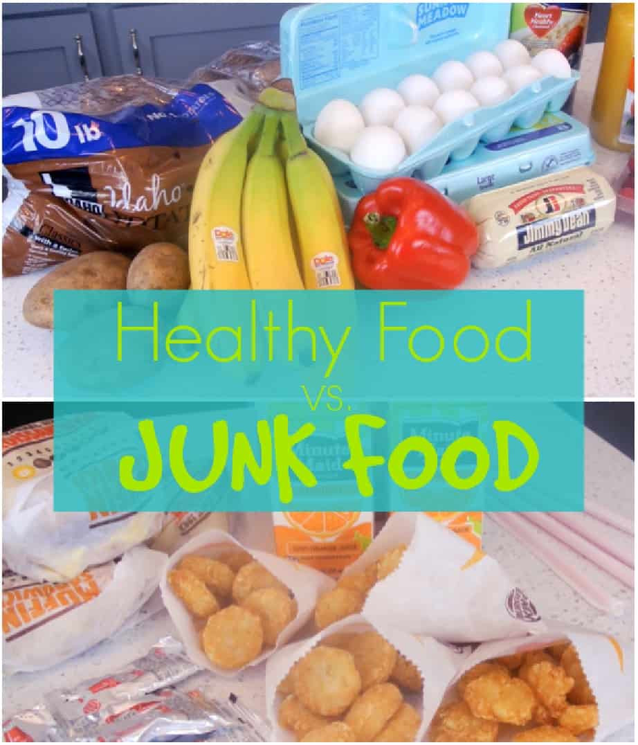 Healthy Junk Food Snacks
 Clean Eats vs Junk food