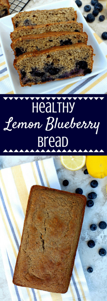 Healthy Lemon Bread
 Healthy Lemon Blueberry Bread The Clean Eating Couple