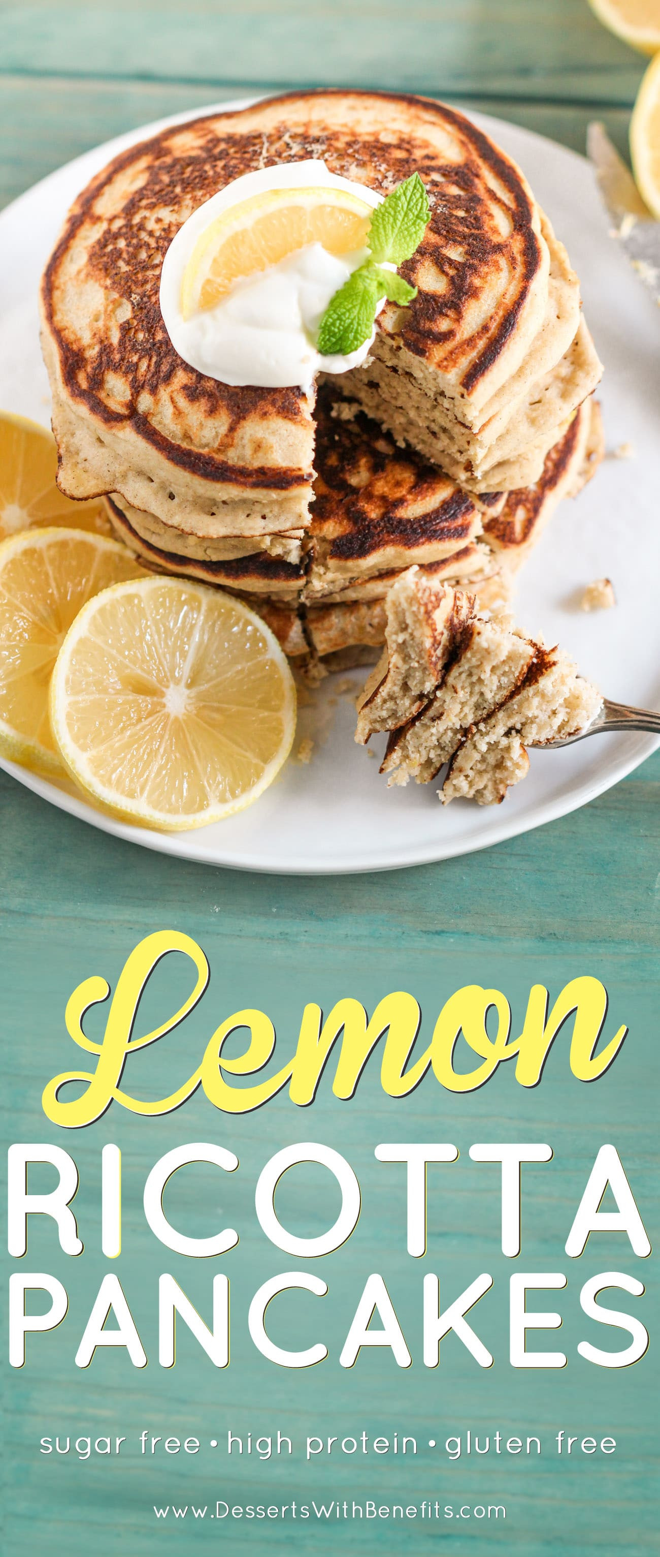 Healthy Lemon Dessert Recipes
 Healthy Lemon Ricotta Buttermilk Pancakes