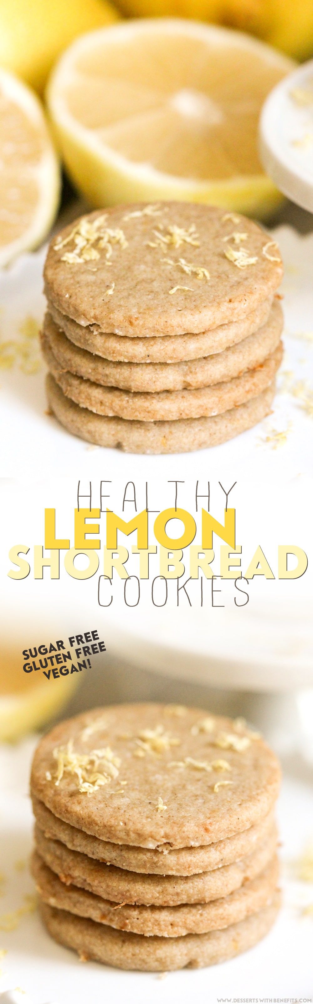 Healthy Lemon Dessert Recipes
 Healthy Lemon Shortbread Cookies recipe sugar free