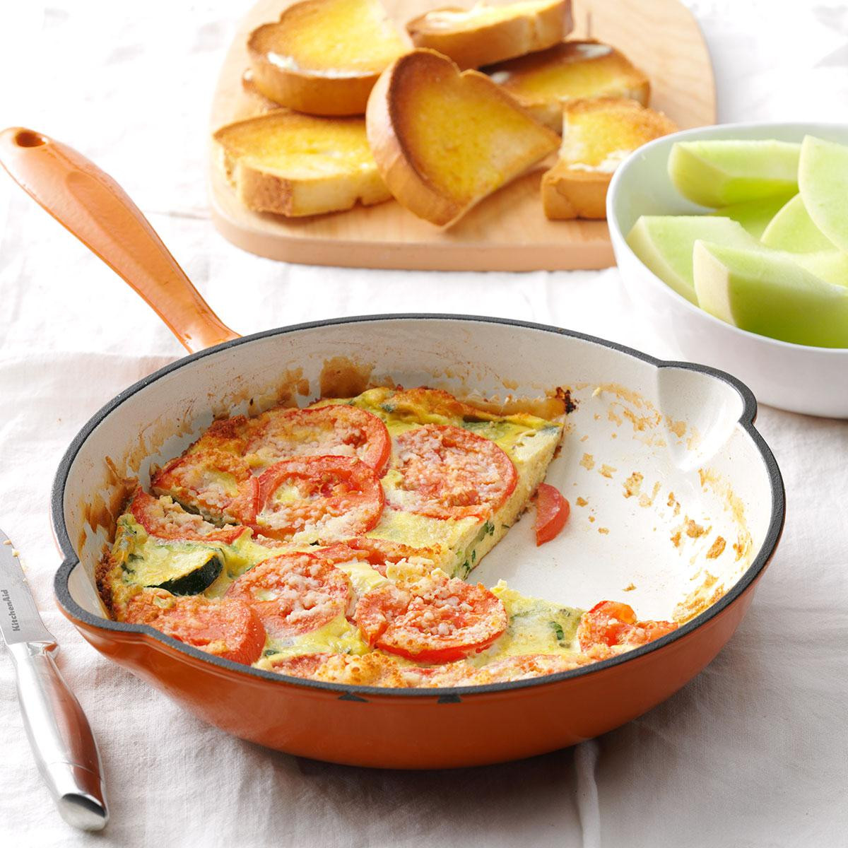 Healthy Low Cal Breakfast
 Italian Garden Frittata Recipe