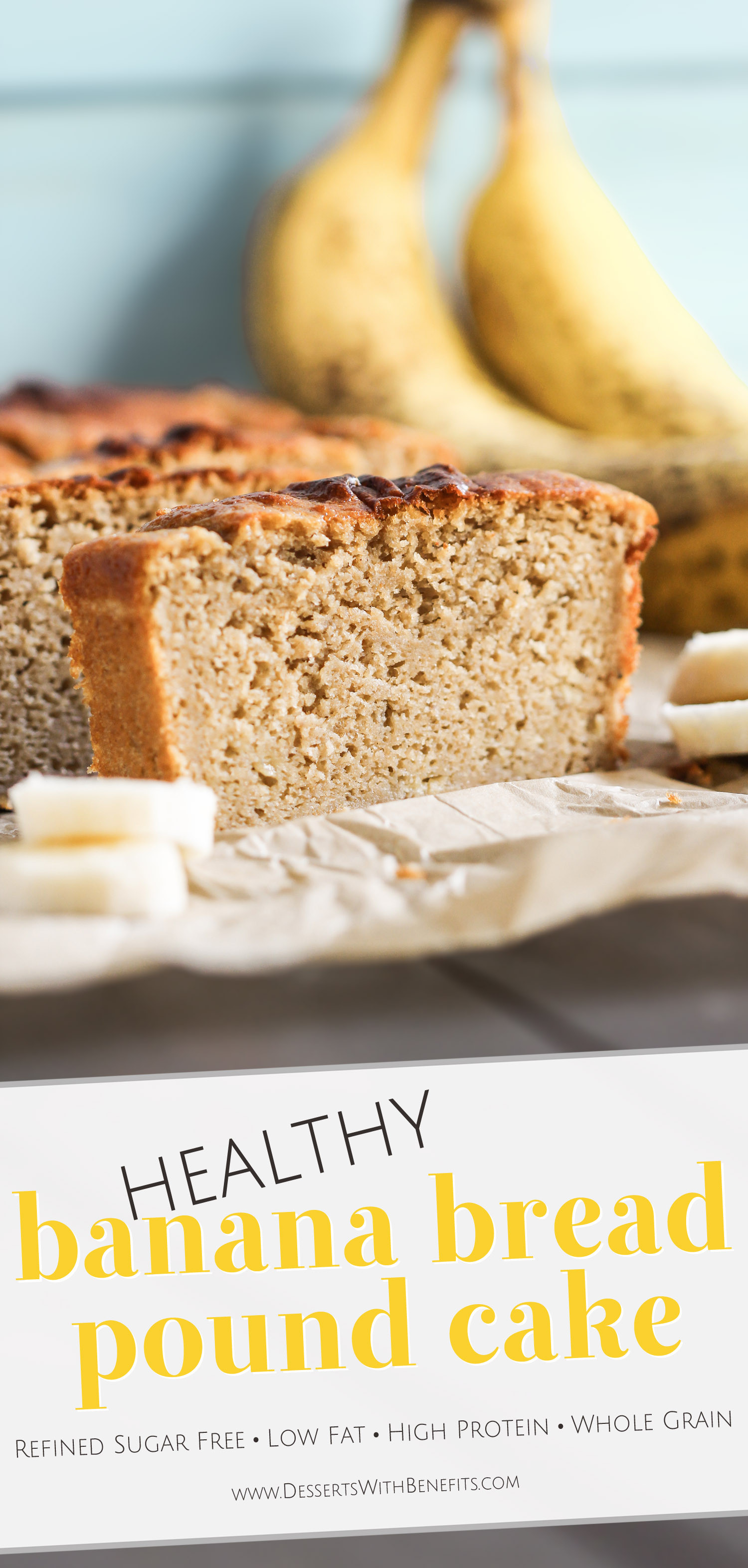 Healthy Low Calorie Bread
 Healthy Banana Bread Pound Cake Recipe