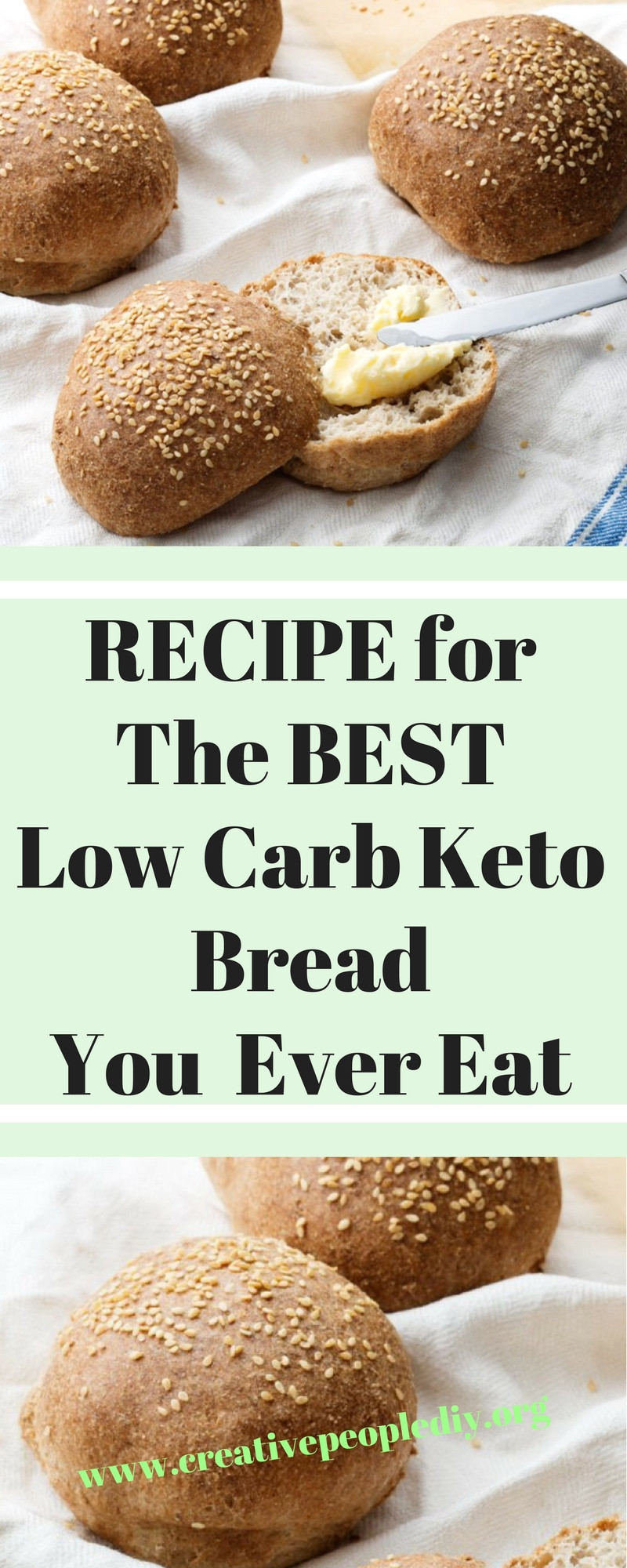 Healthy Low Carb Bread
 RECIPE for The BEST Low Carb Keto Bread You Will Ever Eat