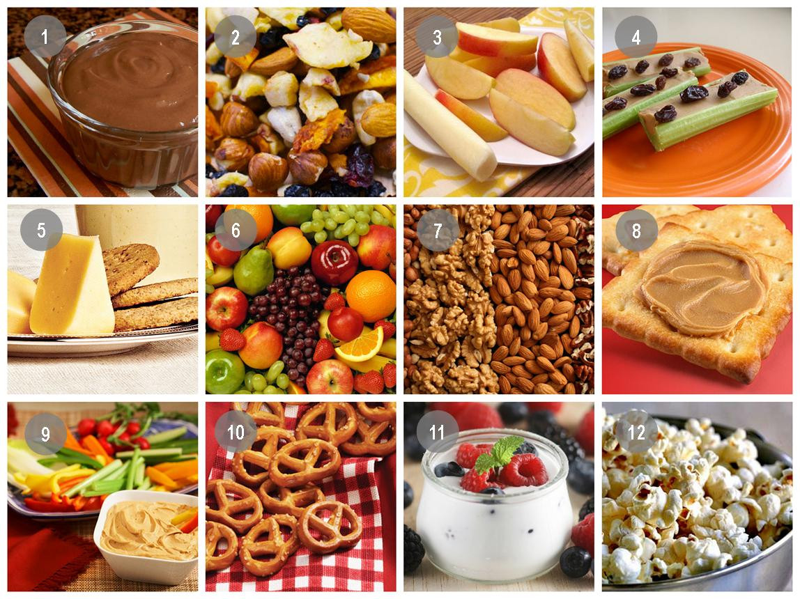 Healthy Low Fat Snacks
 12 Healthy Snack Ideas to Stay Fueled Up