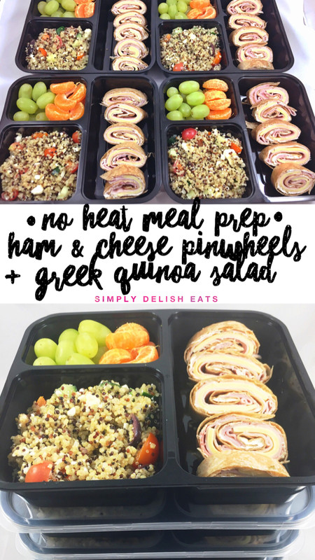 Healthy Lunches On The Go
 Meal Prep Idea perfect for anyone on the go who needs a