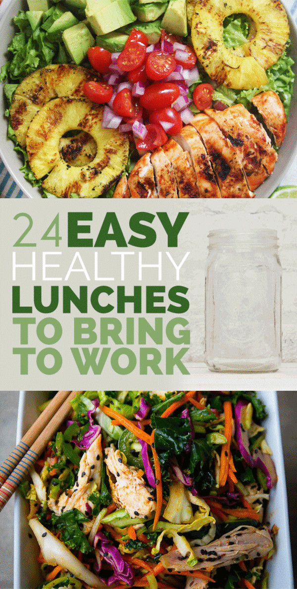Healthy Lunches To Bring To Work
 24 Easy Yet Healthy Lunch Treats To Bring To Work This Year