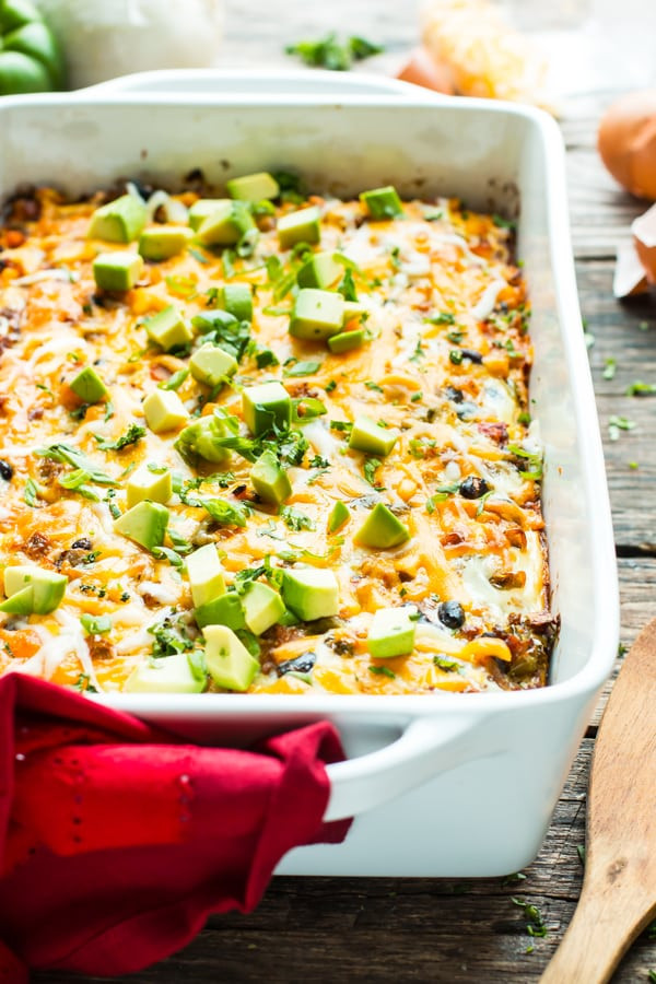 Healthy Make Ahead Casseroles
 Healthy Mexican Breakfast Casserole