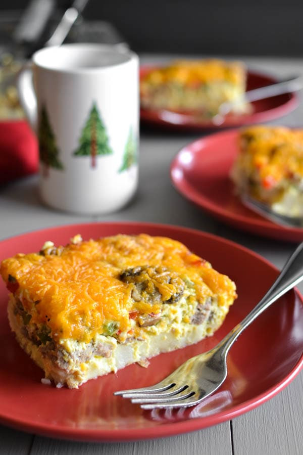 Healthy Make Ahead Casseroles
 Healthy Make Ahead Sausage and Egg Breakfast Casserole