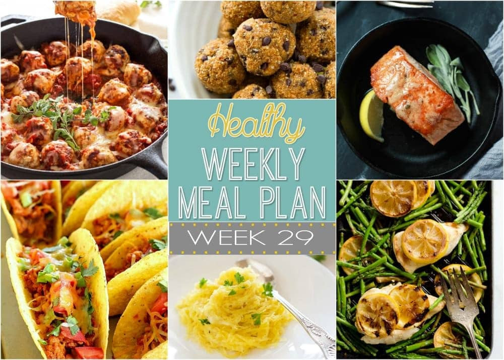 Healthy Meals For Breakfast Lunch And Dinner
 Healthy Meal Plan Week 29