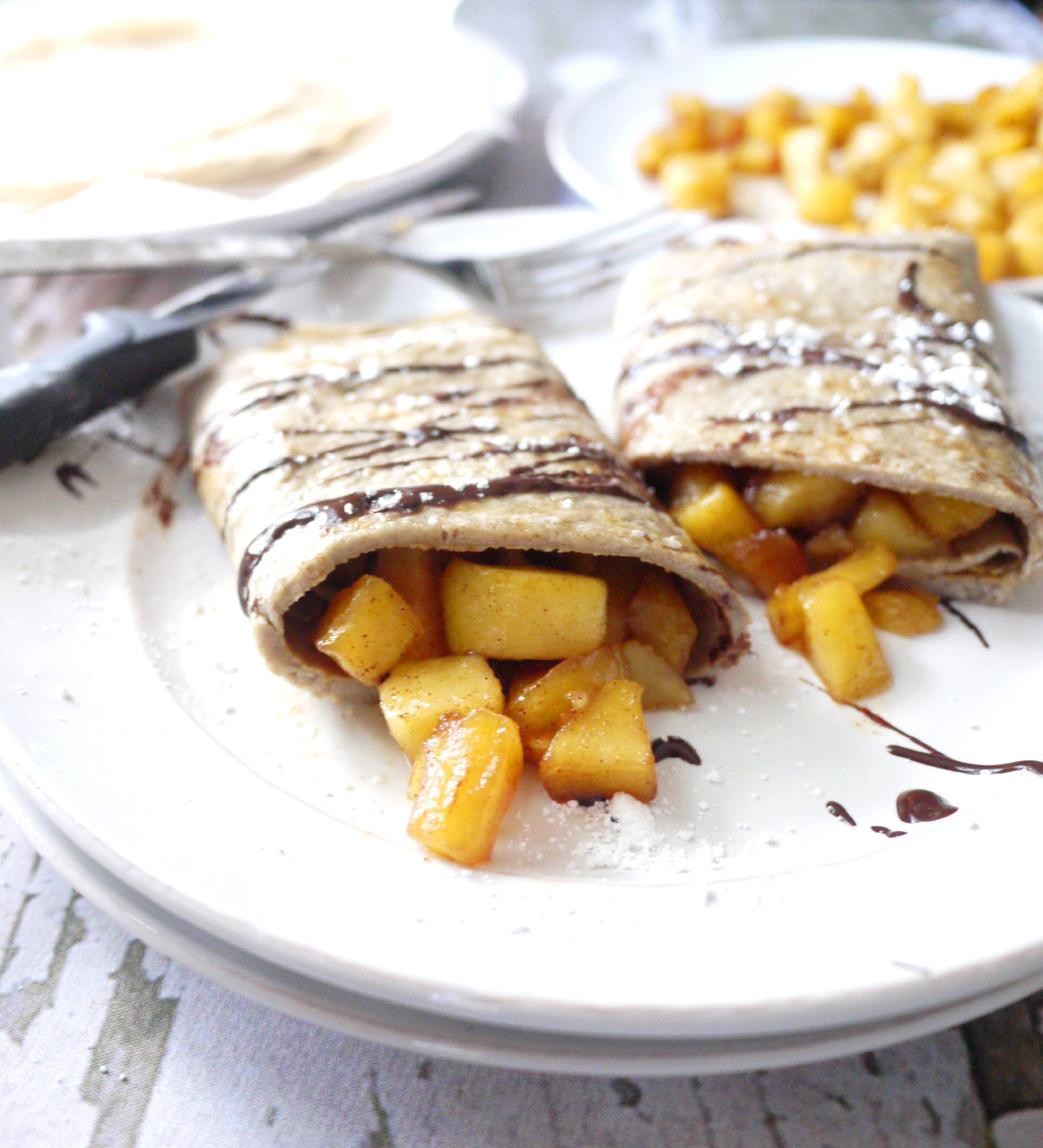 Healthy Mexican Desserts
 Mexican Dessert Crepes with Cinnamon Sugar Caramelized