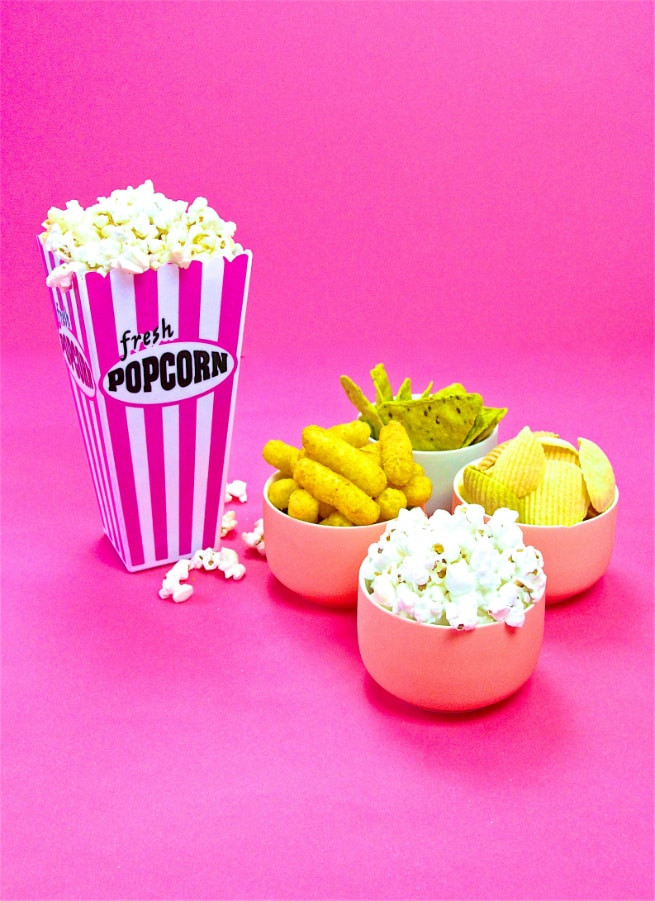 Healthy Movie Snacks
 Healthier Summer Movie Night Snacks ⋆ Brite and Bubbly