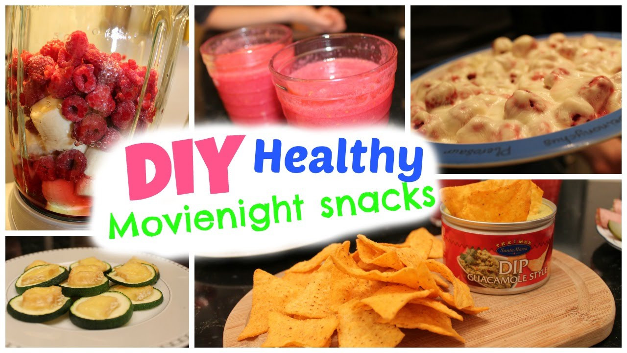 Healthy Movie Snacks
 DIY easy & healthy snacks ♡ Movie night treats