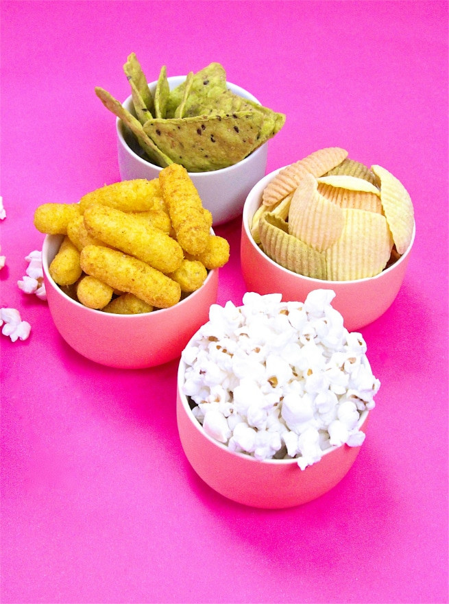 Healthy Movie Snacks
 Healthier Summer Movie Night Snacks ⋆ Brite and Bubbly