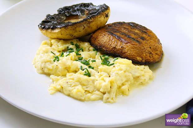 Healthy Mushroom Recipes For Weight Loss
 Field Mushroom Scrambled Eggs