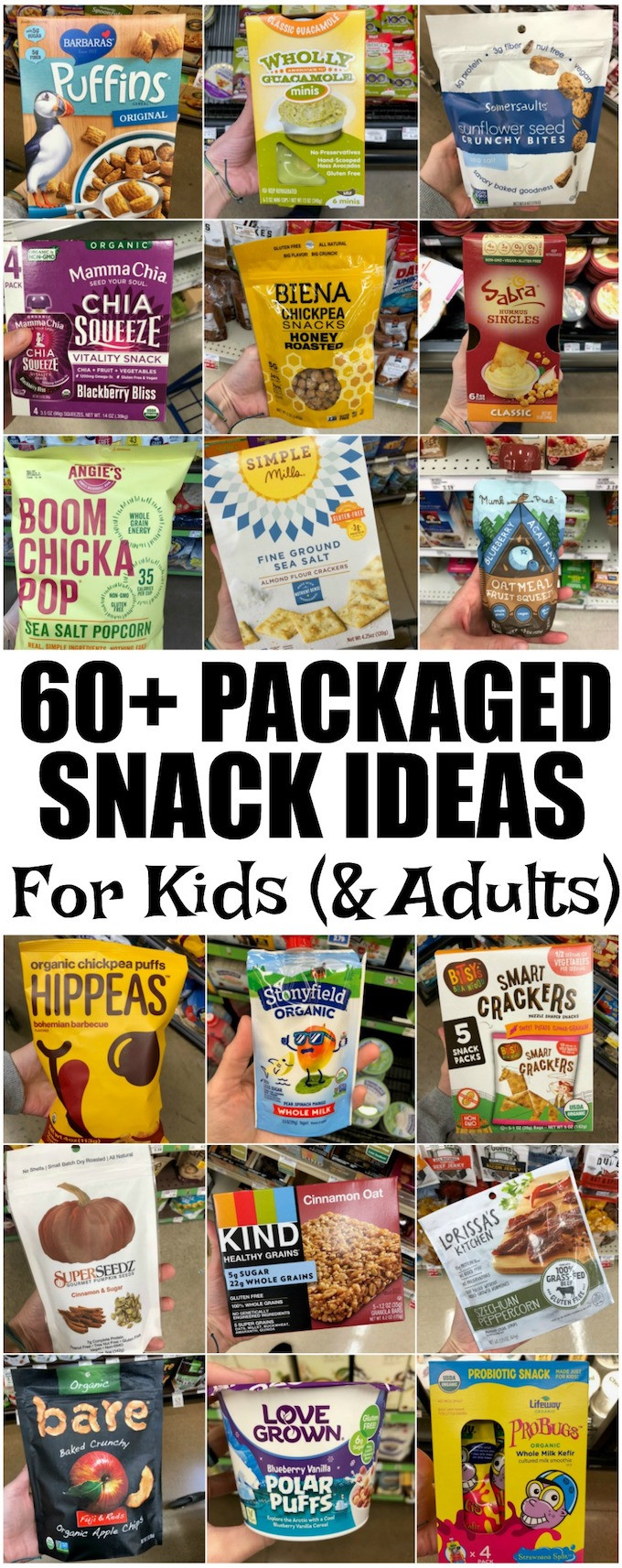 Healthy Packaged Snacks For Kids
 60 Healthy Packaged Snacks For Kids