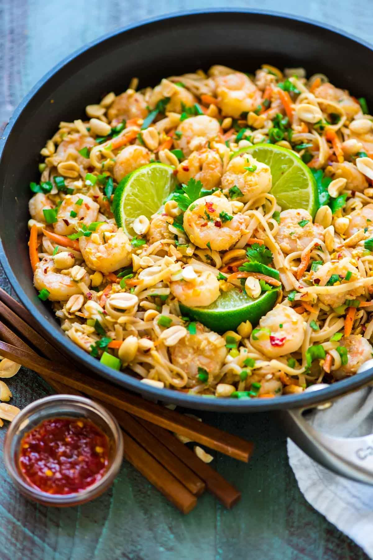 Healthy Pad Thai Recipe
 Healthy Shrimp Pad Thai