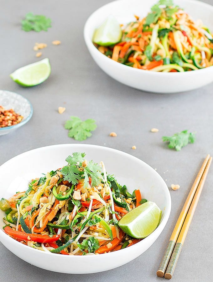 Healthy Pad Thai Recipe
 Easy and Healthy Pad Thai Zoodles As Easy As Apple Pie