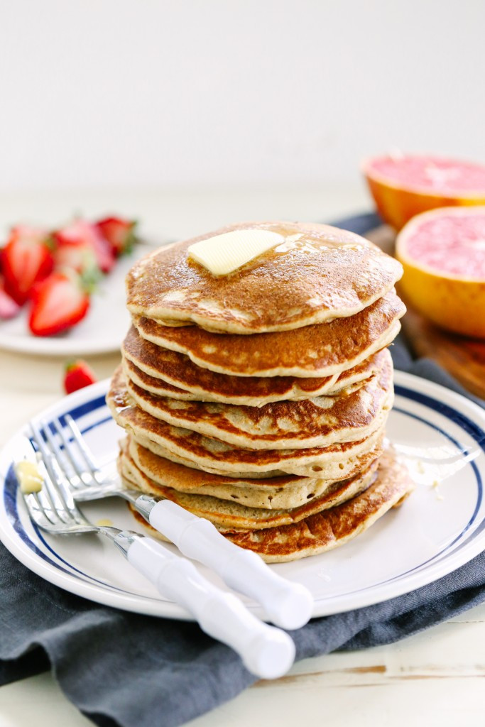Healthy Pancakes From Scratch
 healthy whole wheat pancakes from scratch