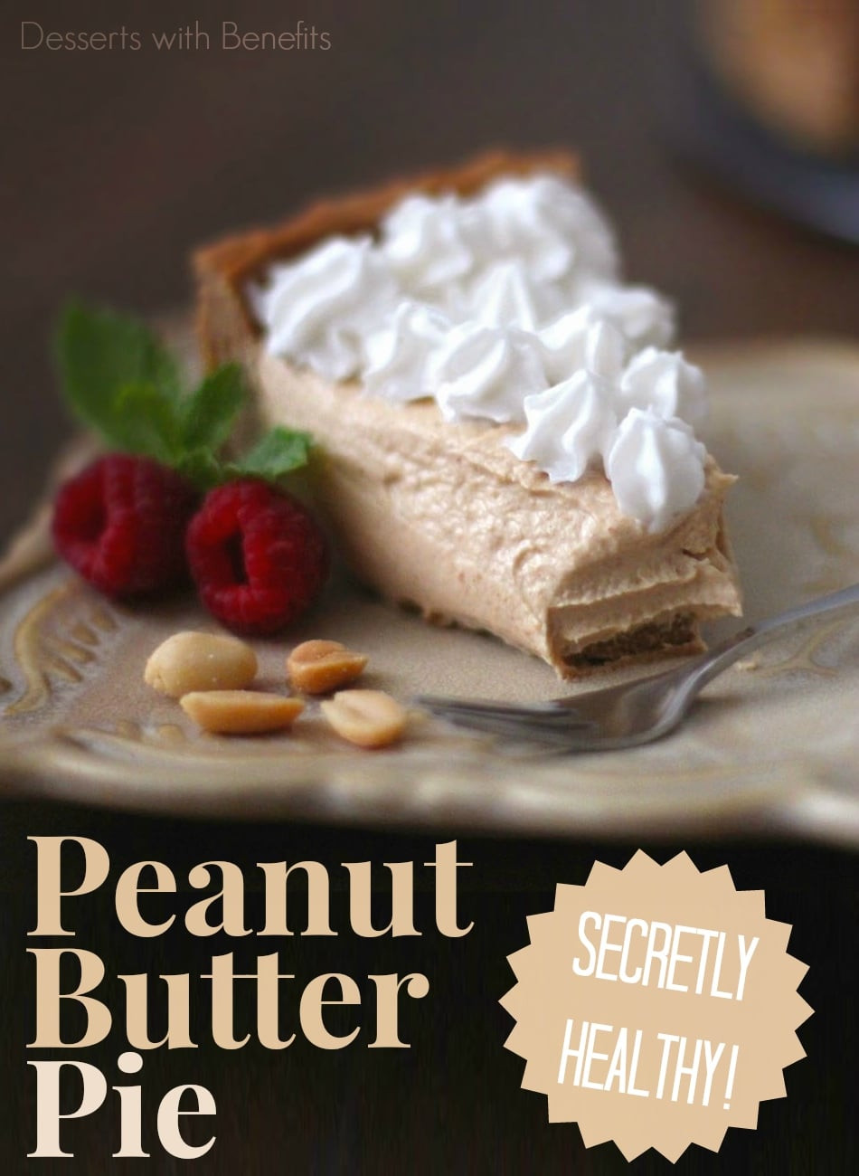 Healthy Peanut Butter Pie
 Desserts With Benefits Healthy Peanut Butter Pie