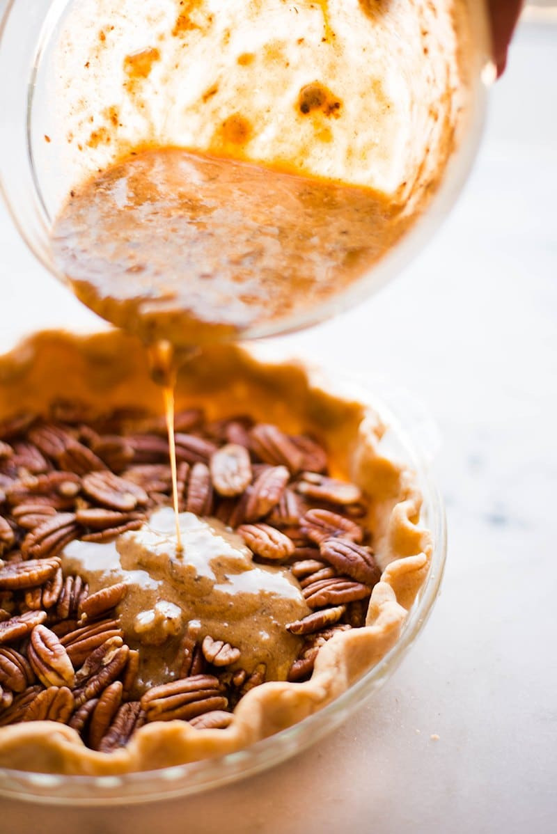 Healthy Pecan Pie Recipe
 Healthy Pecan Pie Without Corn Syrup • A Sweet Pea Chef