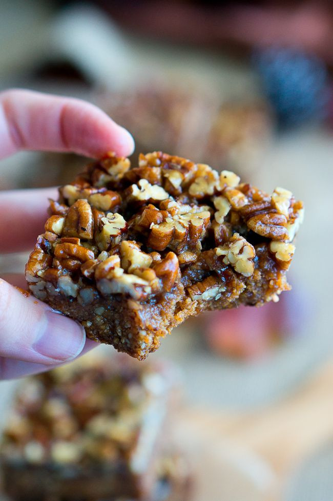 Healthy Pecan Pie Recipe
 Paleo Pecan Pie Bars