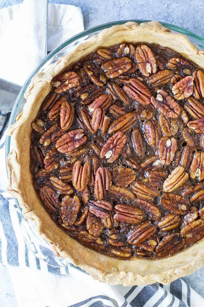 Healthy Pecan Pie Recipe Without Corn Syrup
 Homemade Pecan Pie no corn syrup