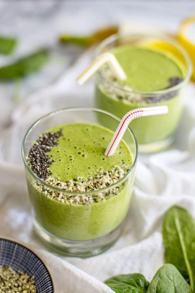 Healthy Protein Smoothies
 Green Vegan Protein Smoothie Recipe