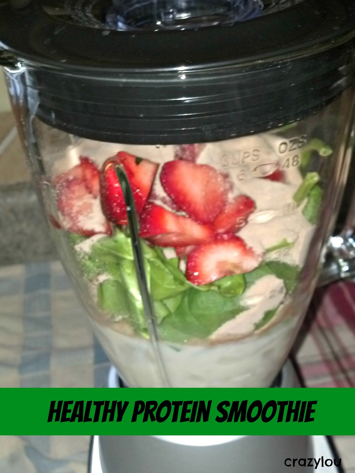 Healthy Protein Smoothies
 crazylou Tasty Tuesday Healthy Protein Smoothie