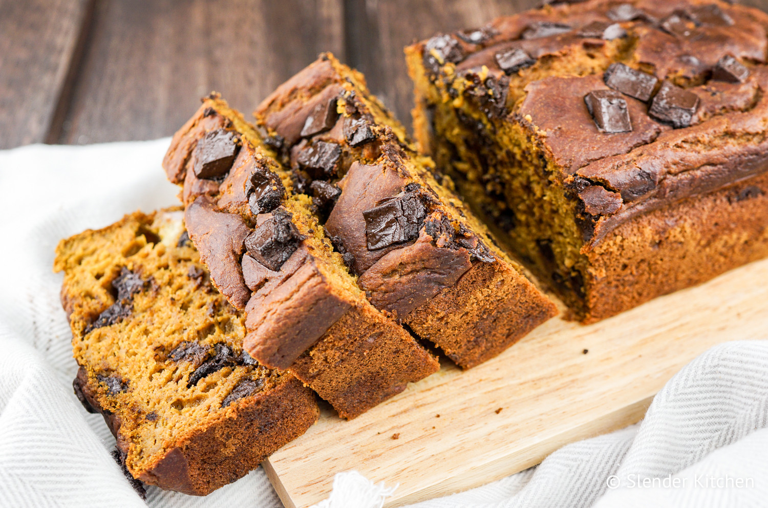 Healthy Pumpkin Chocolate Chip Bread
 Healthy Pumpkin Chocolate Chip Bread Slender Kitchen