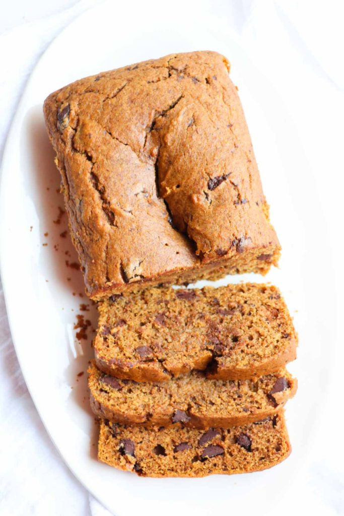 Healthy Pumpkin Chocolate Chip Bread
 Healthy Pumpkin Chocolate Chip Bread