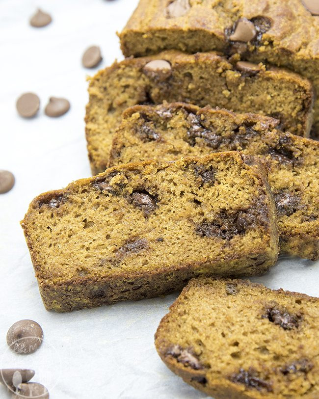 Healthy Pumpkin Chocolate Chip Bread
 Healthier Pumpkin Chocolate Chip Bread Lmldfood