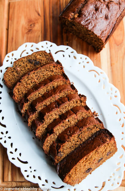 Healthy Quick Bread Recipes
 Spiced Pumpkin Spelt Oat Quick Bread Recipe Jeanette s