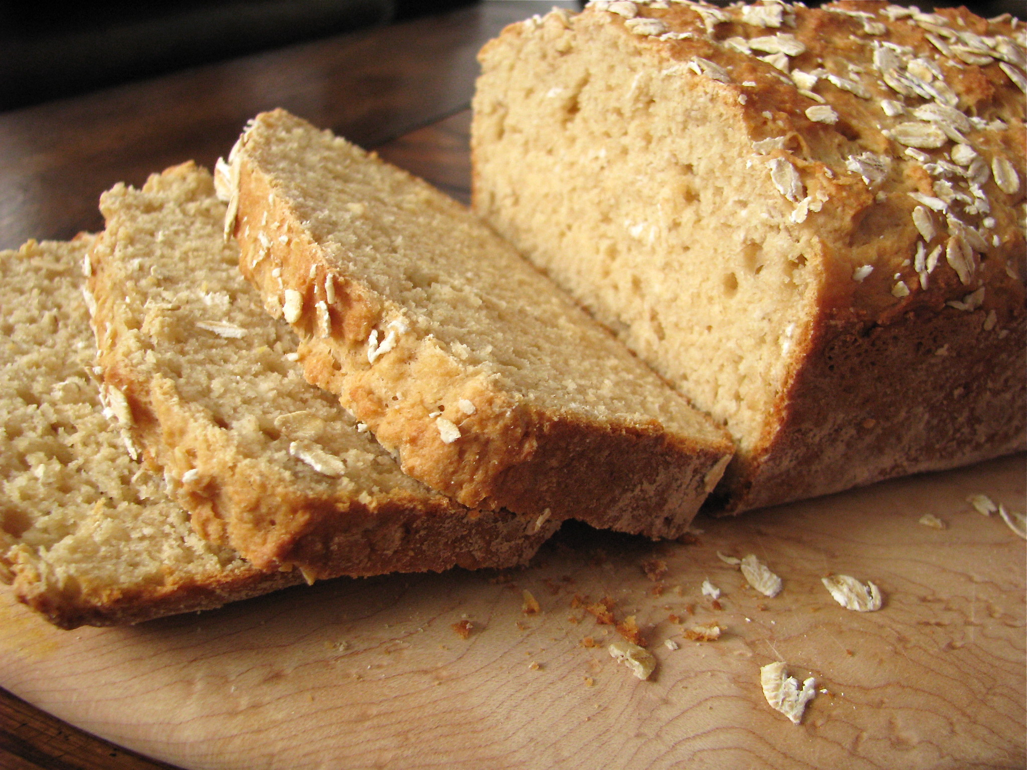 Healthy Quick Bread Recipes
 Whole Wheat Oatmeal Quick Bread